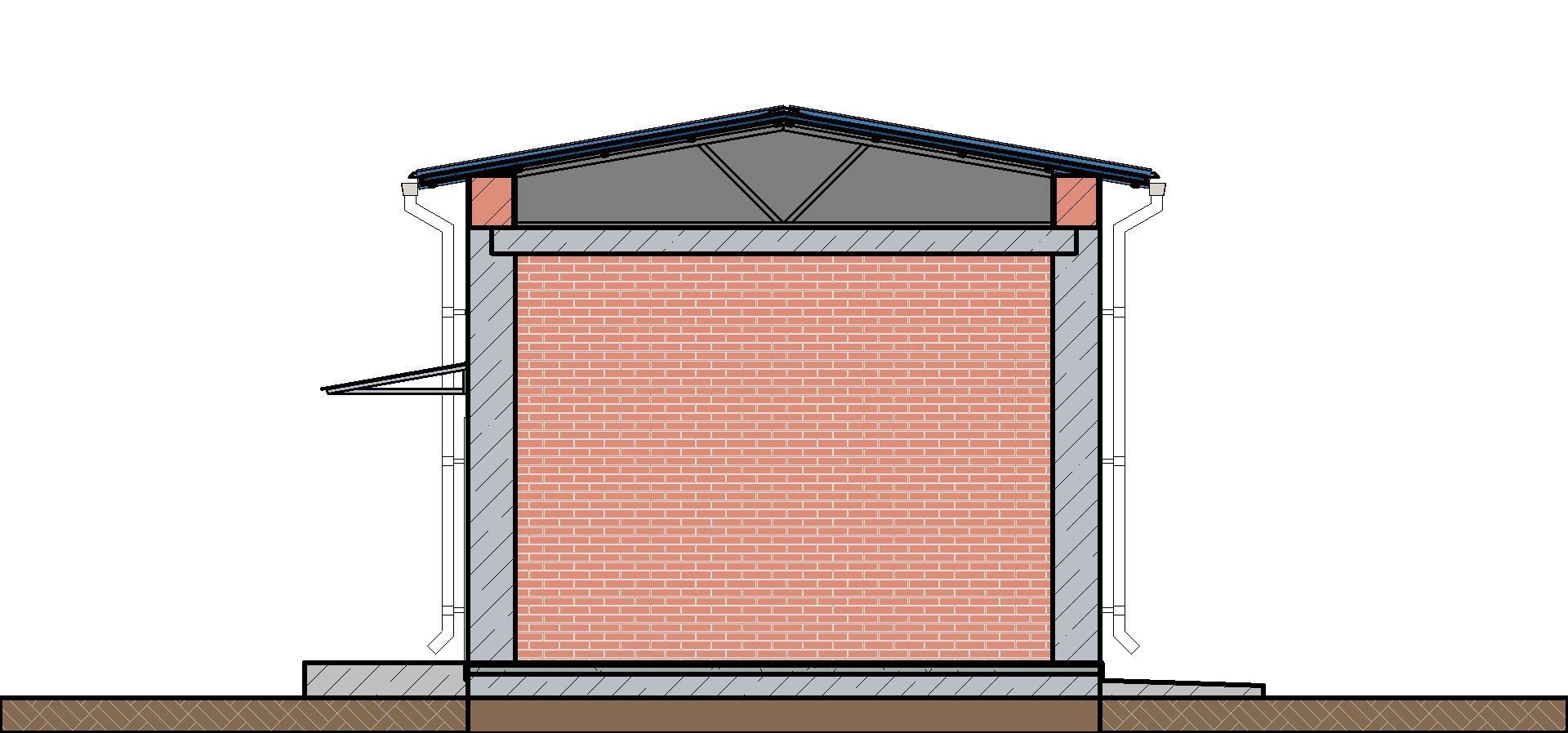 Technical building  3D model_1