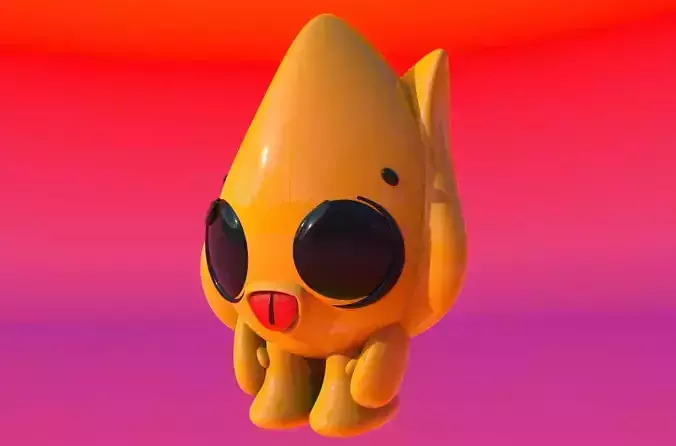 CUTE playember TOY 3D PRINTABLE MODEL