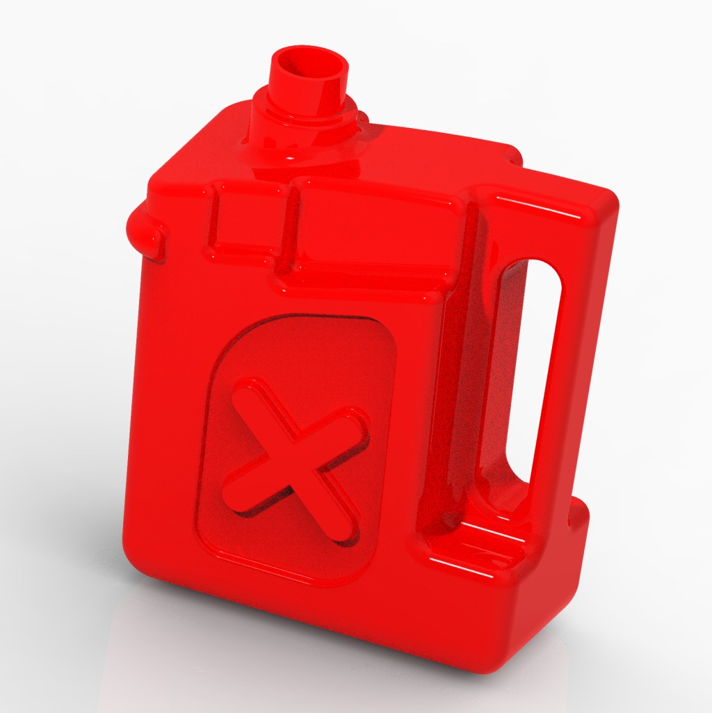 Stylish Jerry Can 3D print model_2