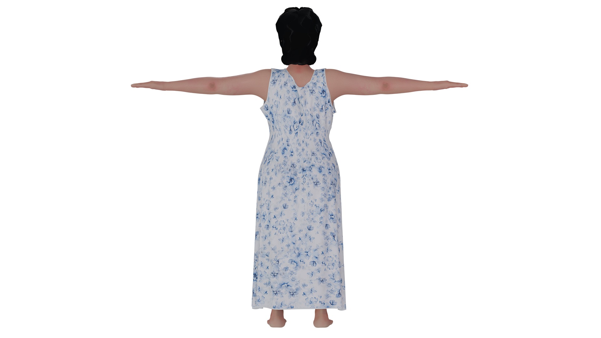 Catherine Lady 3D nude model 3D model_25