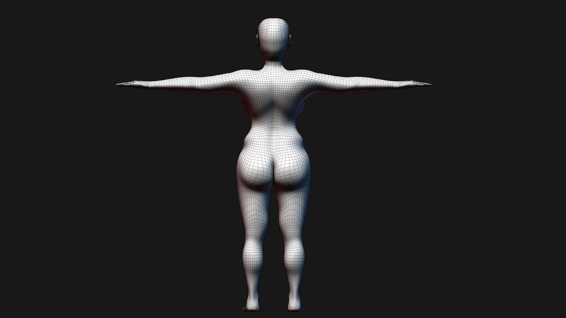 Catherine Lady 3D nude model 3D model_38