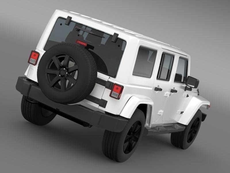 Jeep Wrangler Unlimited Altitude 2014 3D model_1
