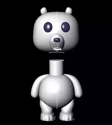ice bear WE BARE BEARS ICE BEAR 3D print model