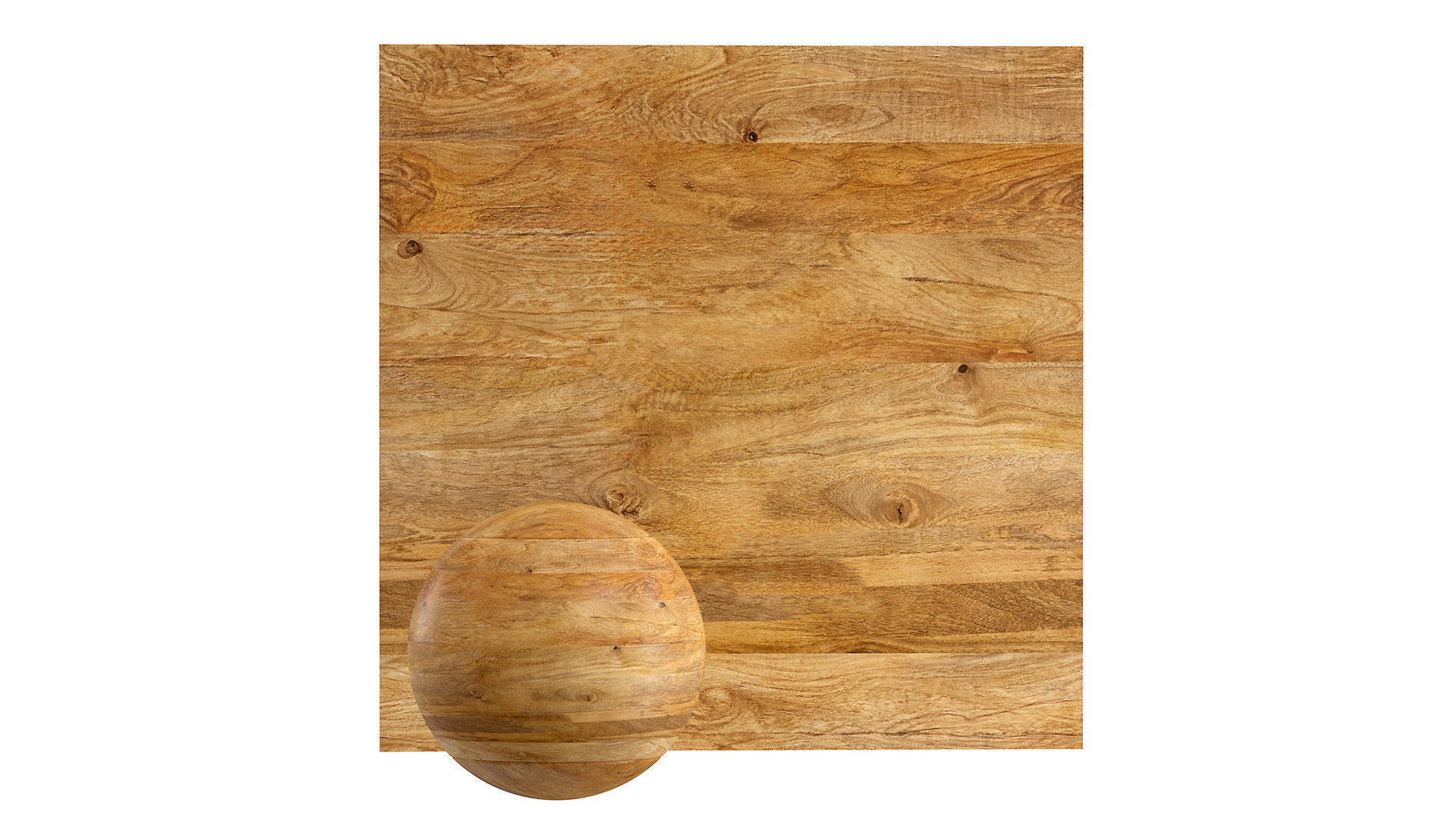 Mango wood material 3D model_2