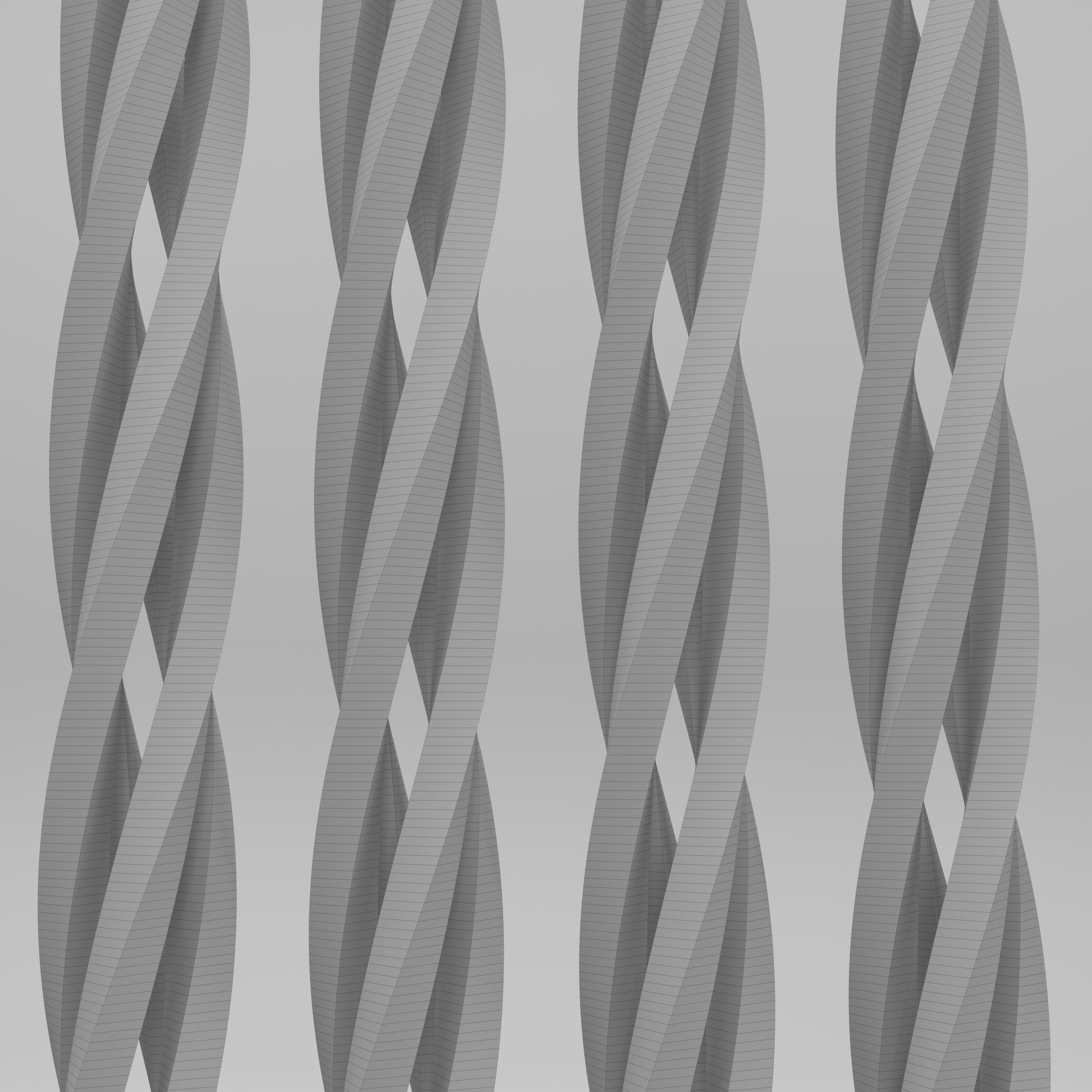Twisted Baluster 3D model_6