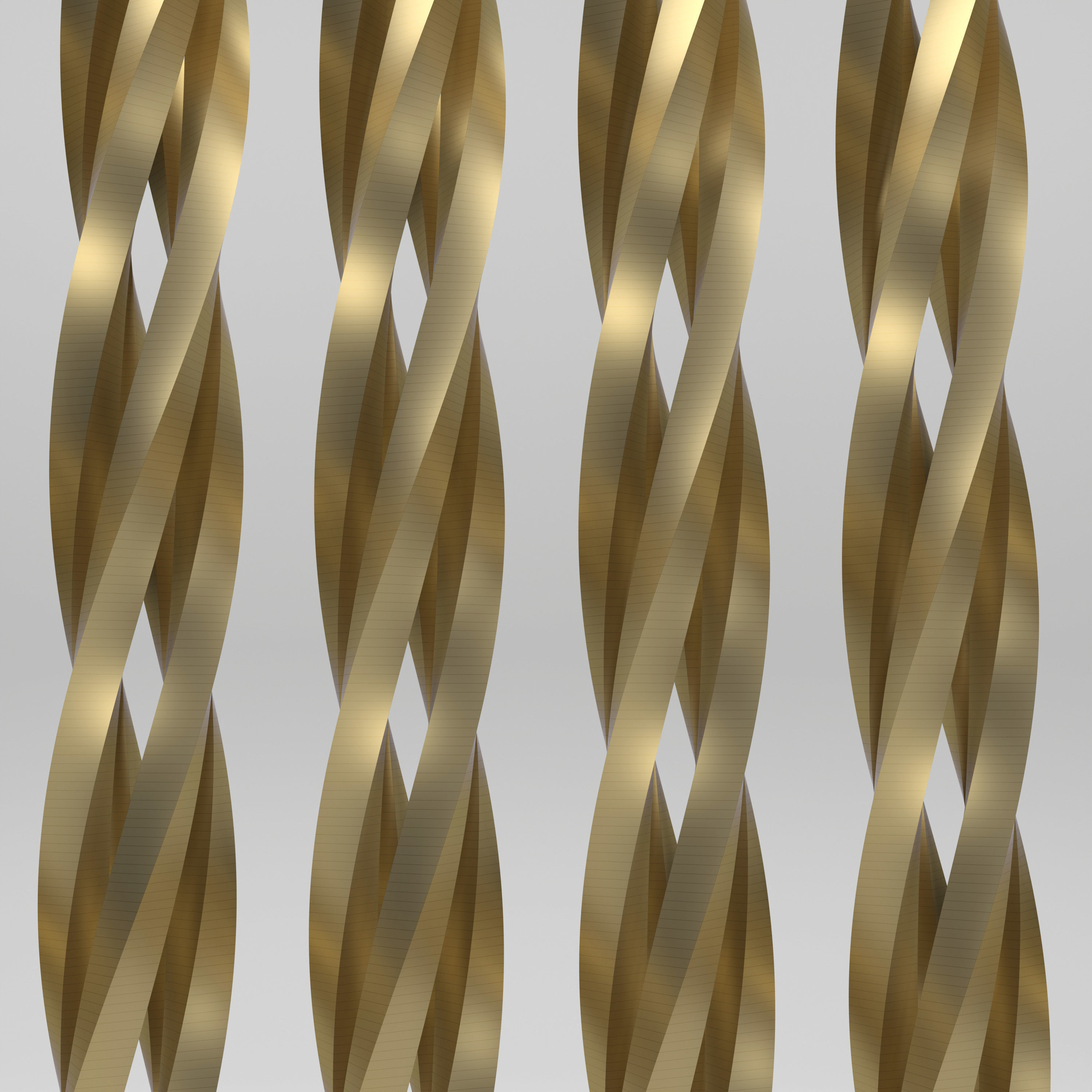 Twisted Baluster 3D model_9