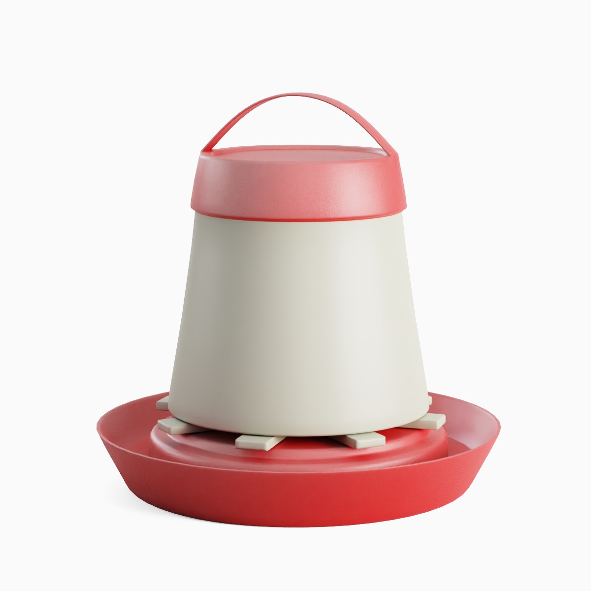 Feeder for Chickens 01 3D model_8