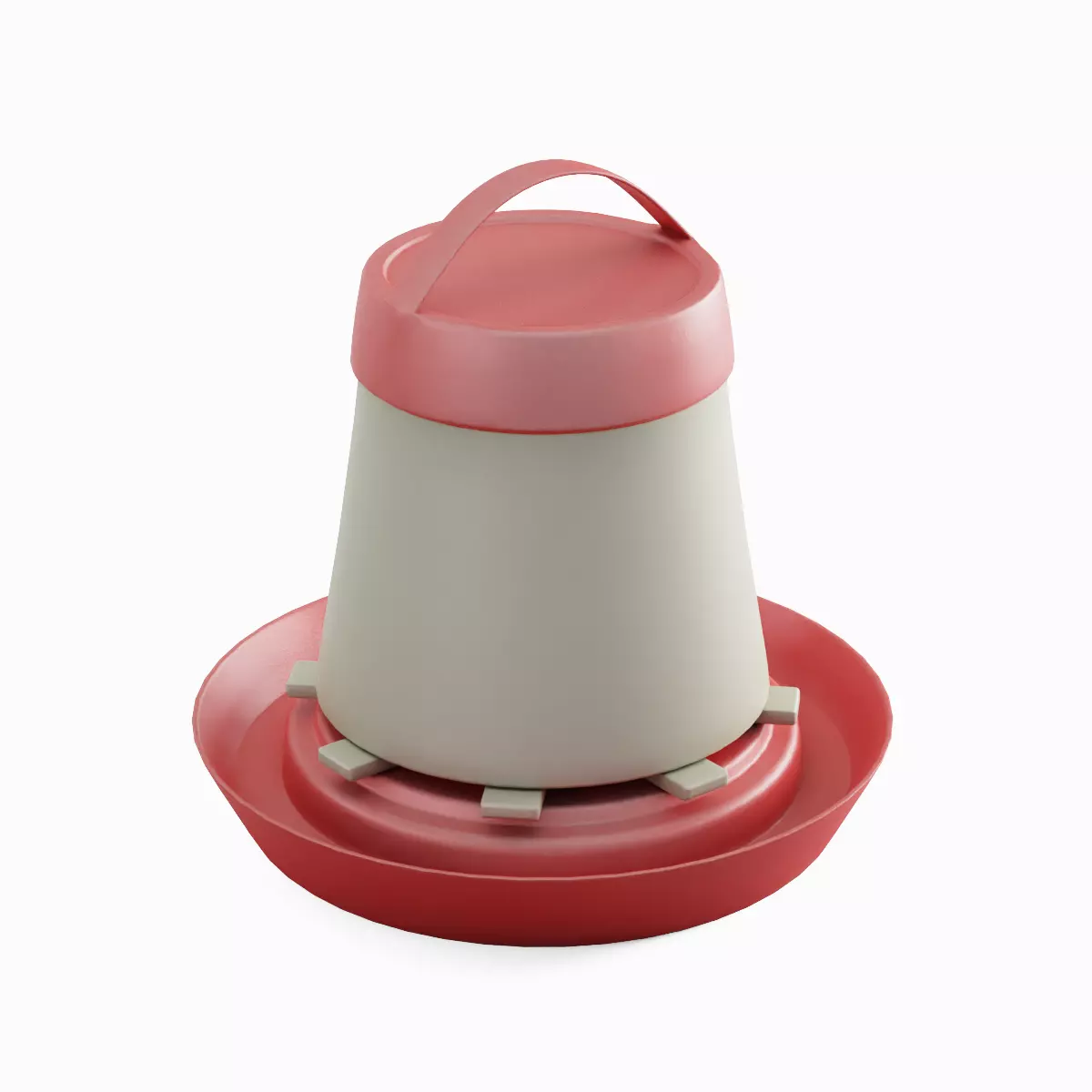 Feeder for Chickens 01 3D model_0