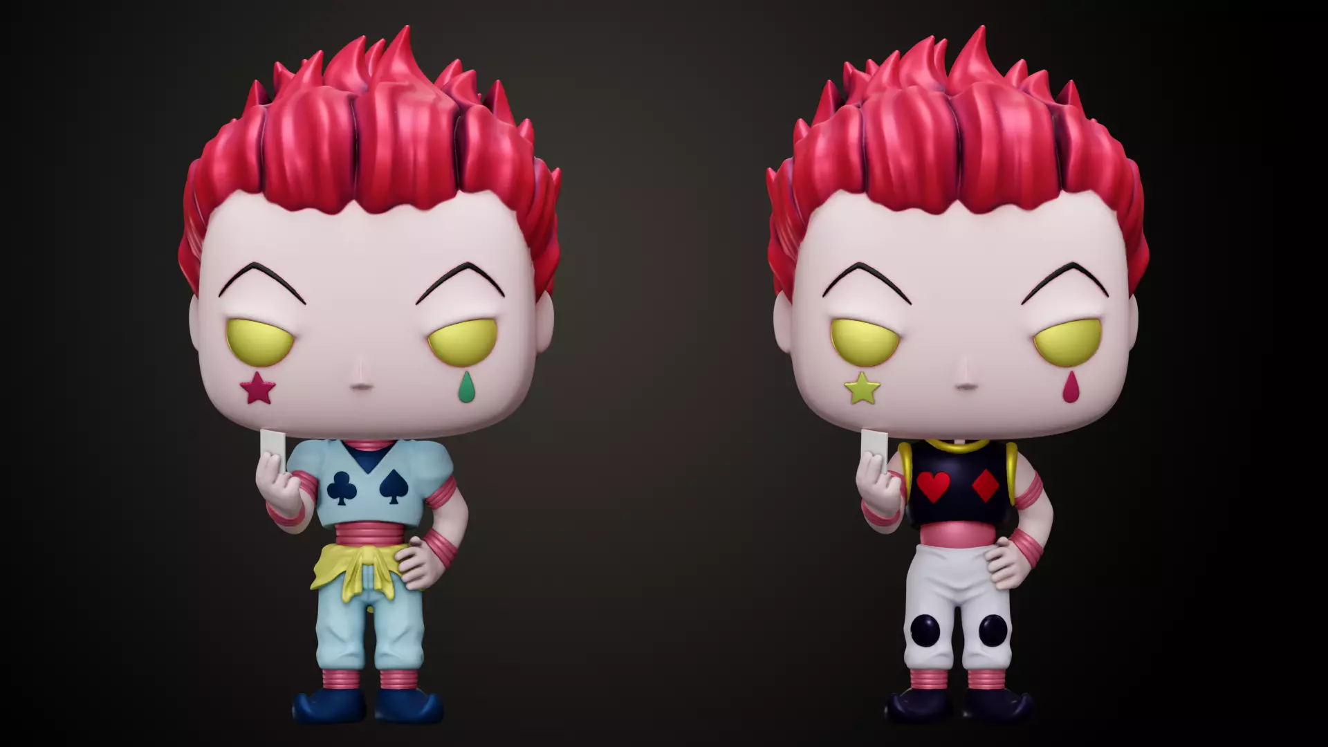 Funko Hisoka 3D print model