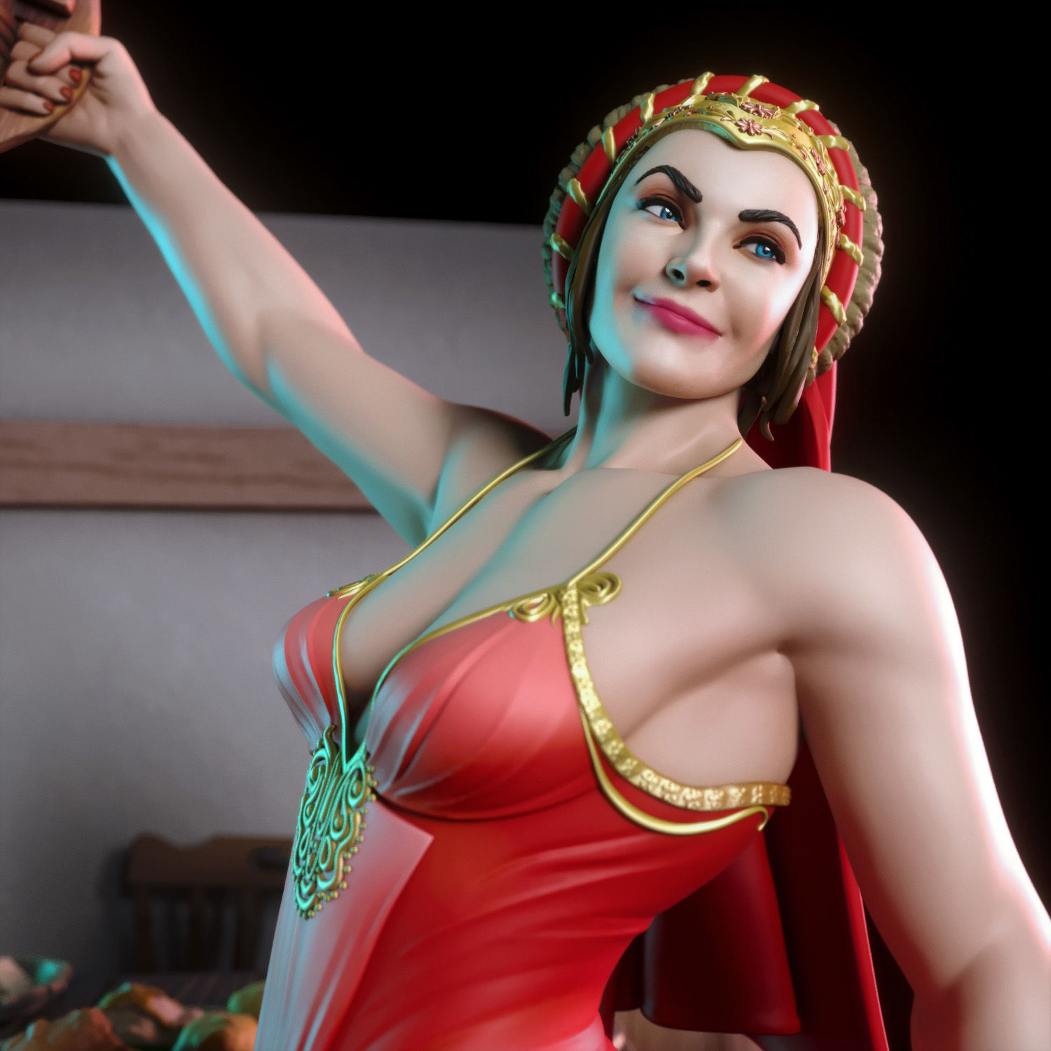 Pauline - Trouble Sisters 2 3D print model_5