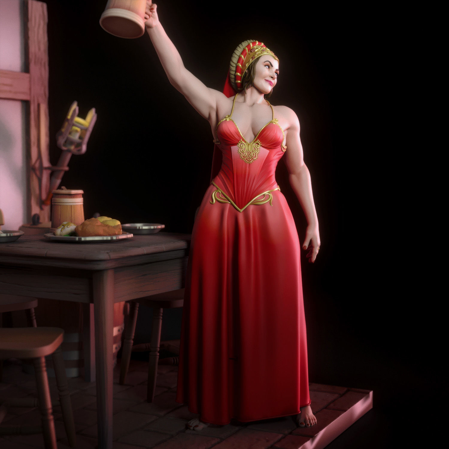 Pauline - Trouble Sisters 2 3D print model_1