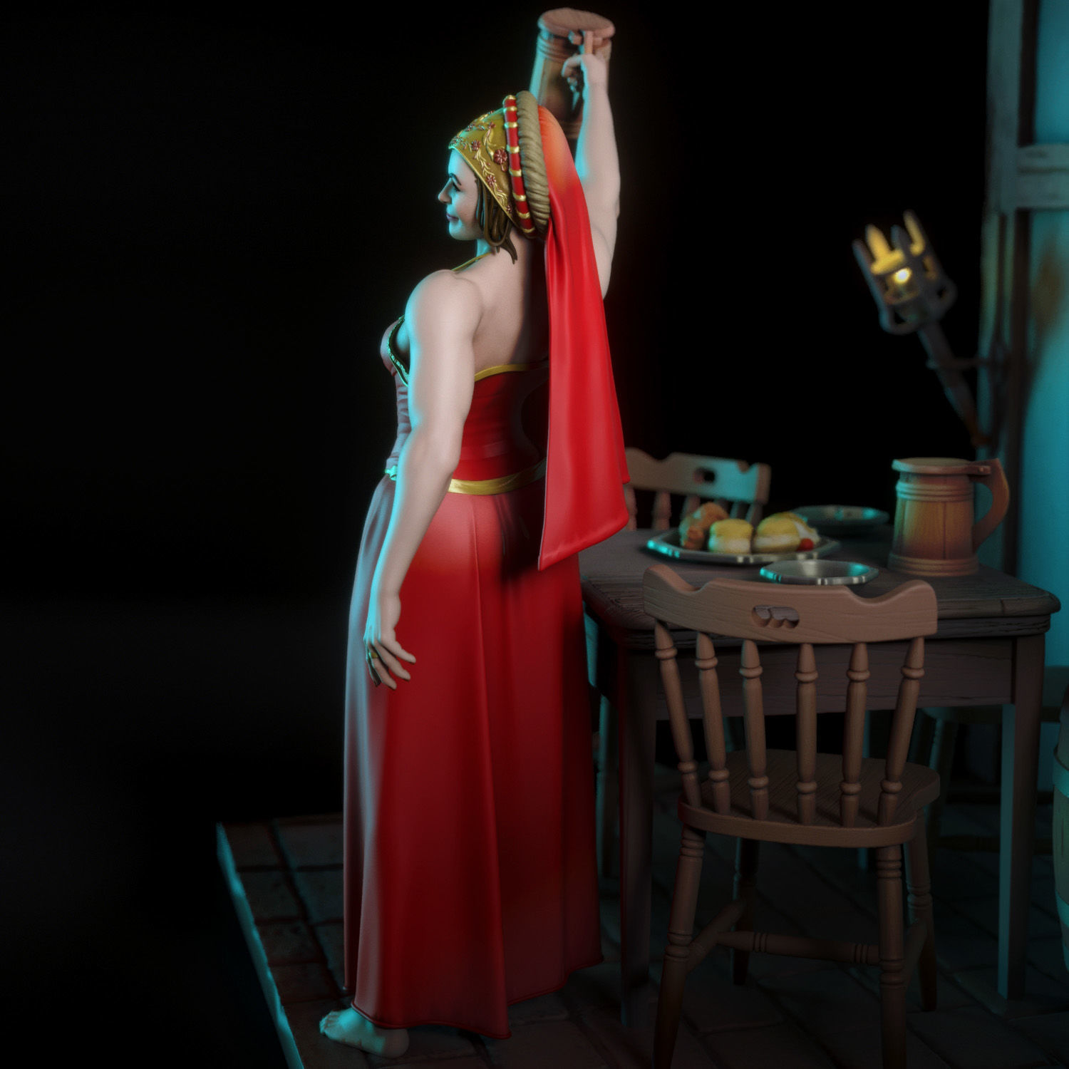 Pauline - Trouble Sisters 2 3D print model_4