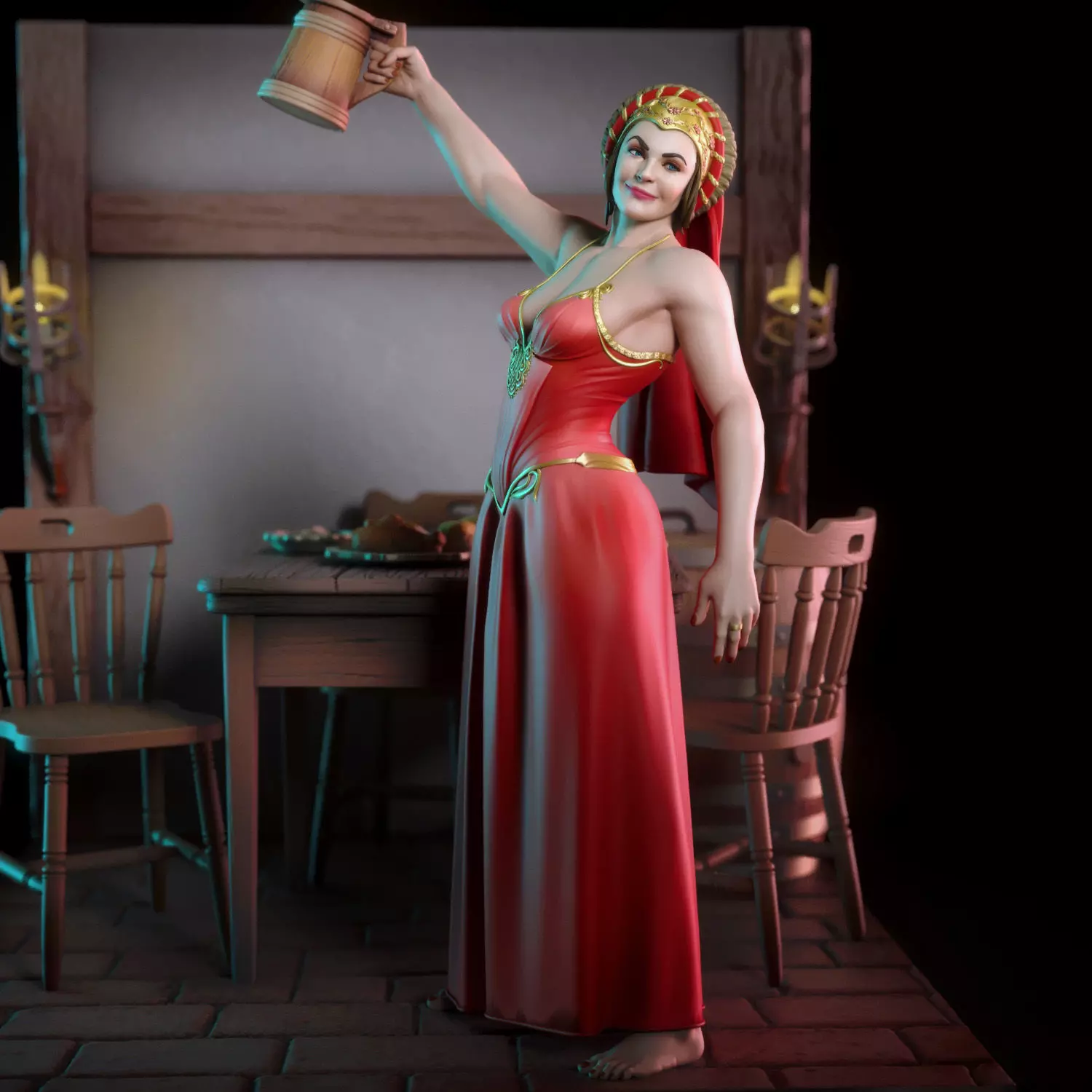 Pauline - Trouble Sisters 2 3D print model_0