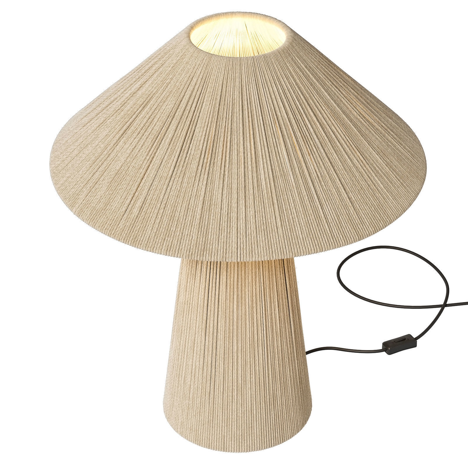 Lulu and Georgia table lamp Ferrer 3D model_4