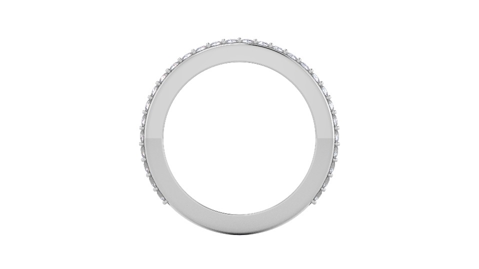 Ring Diamond Eternity 3D model_3