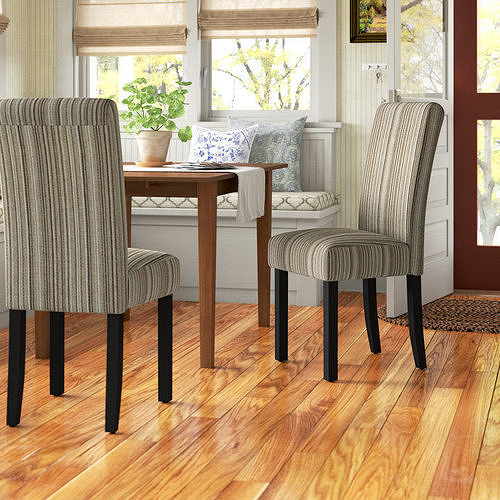 Nava Linen Upholstered Dining Chair 3D model