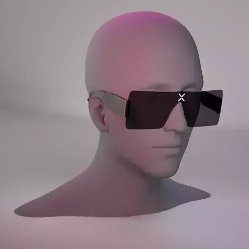 Futuristic Shield Sunglasses