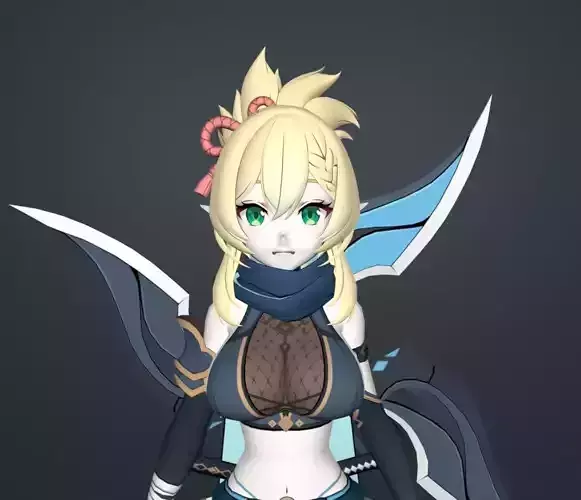 edelweiss 3D model