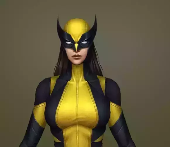 lady wolvrine 3D model