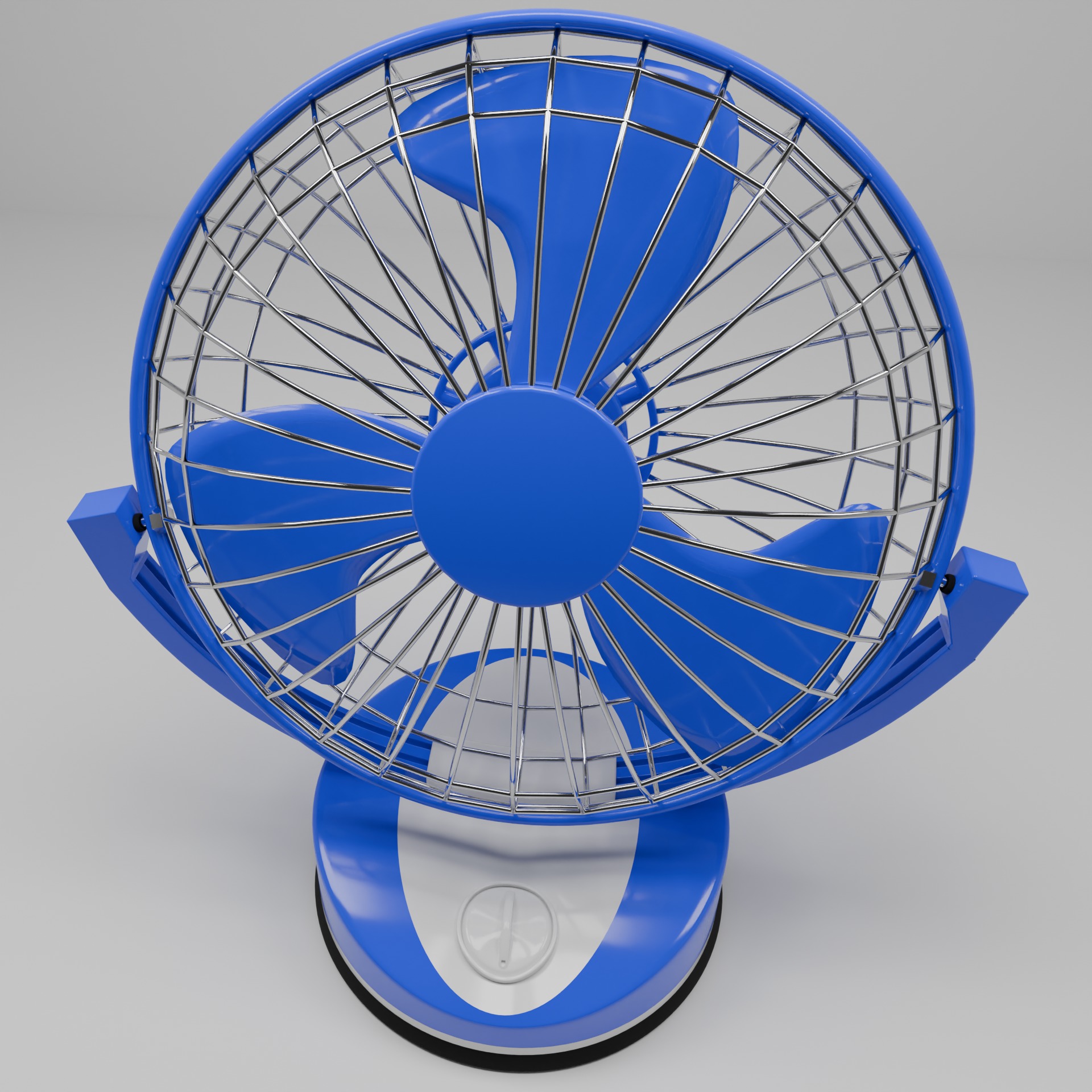 Table fan 3D model_6