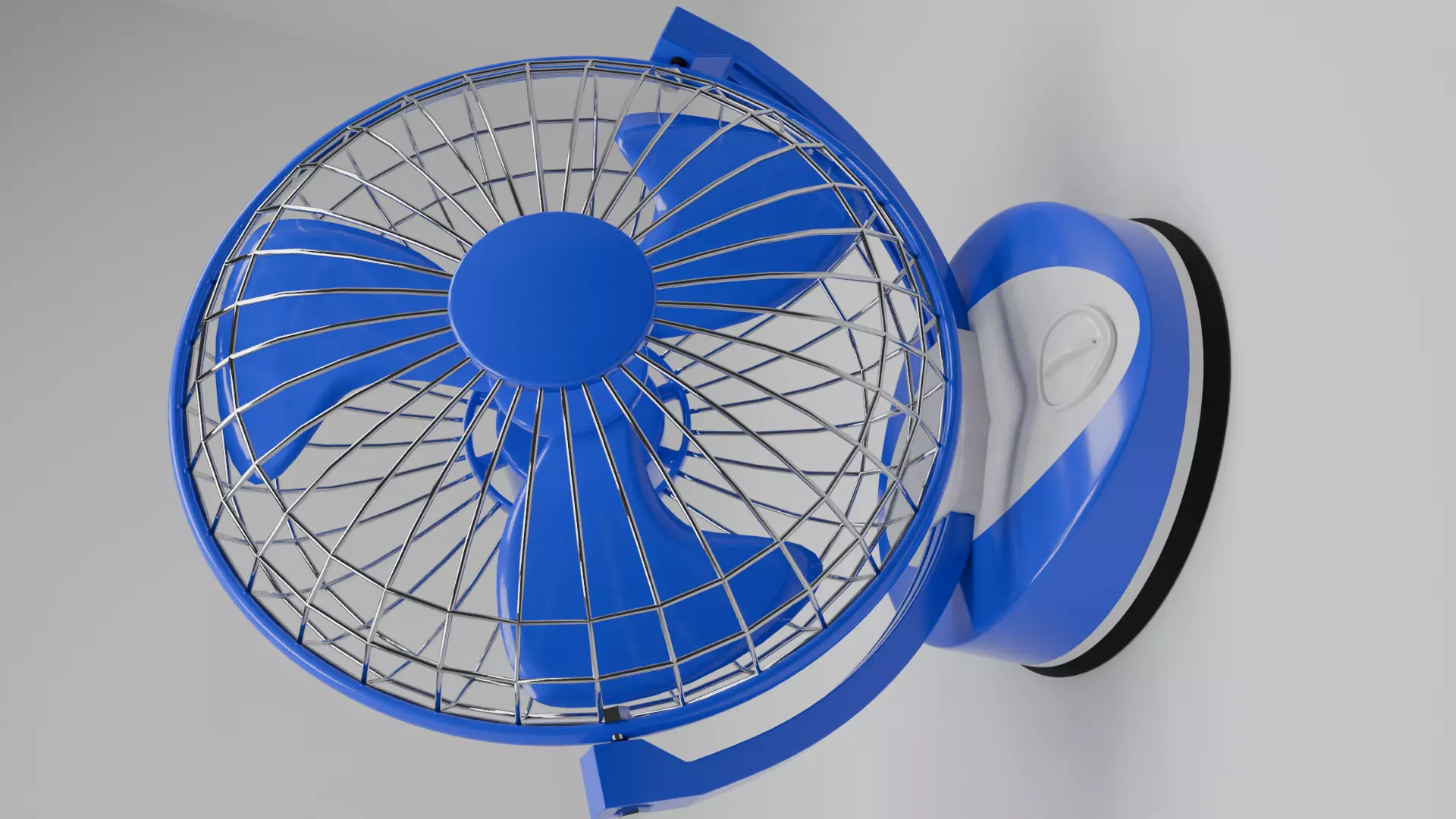 Table fan 3D model_0