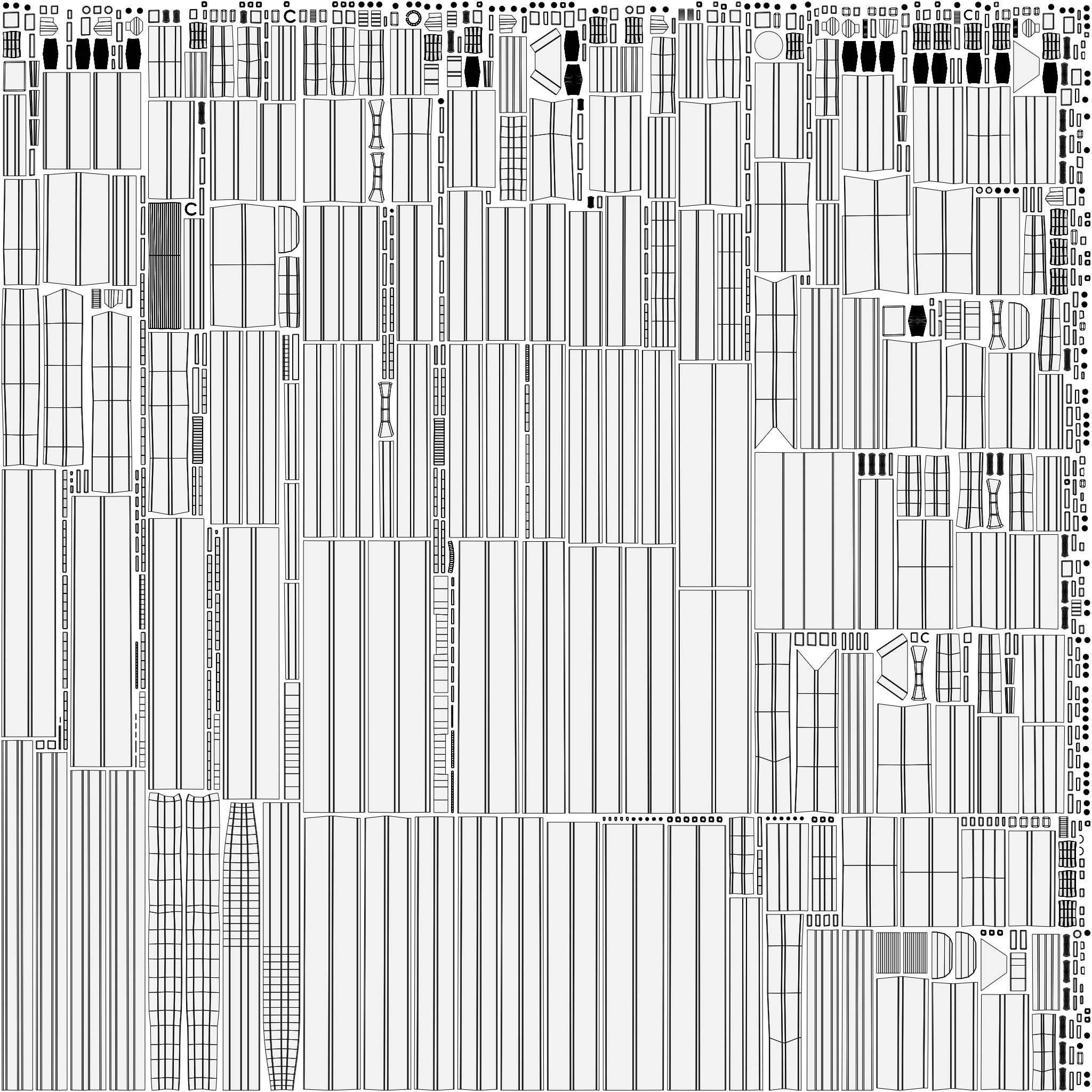 Wooden Stylized Carts Low-poly 3D model_11