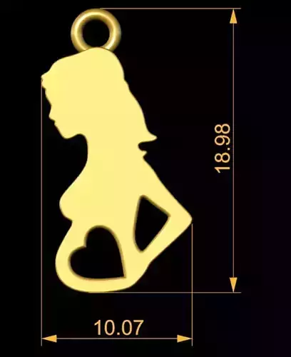 disney 10 pendant mother 3D print model
