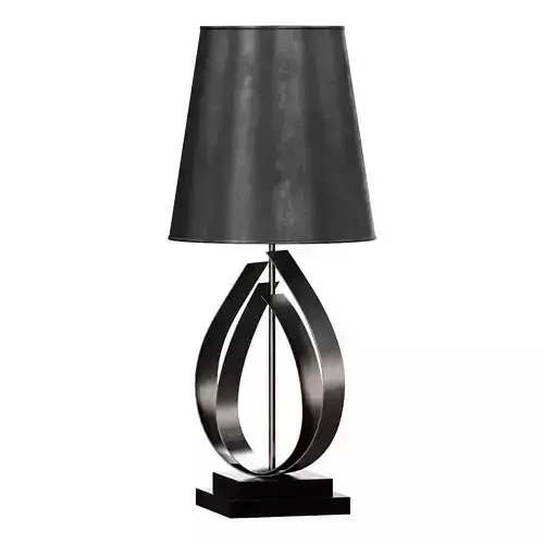 Elis modern table lamp in iron 30x70