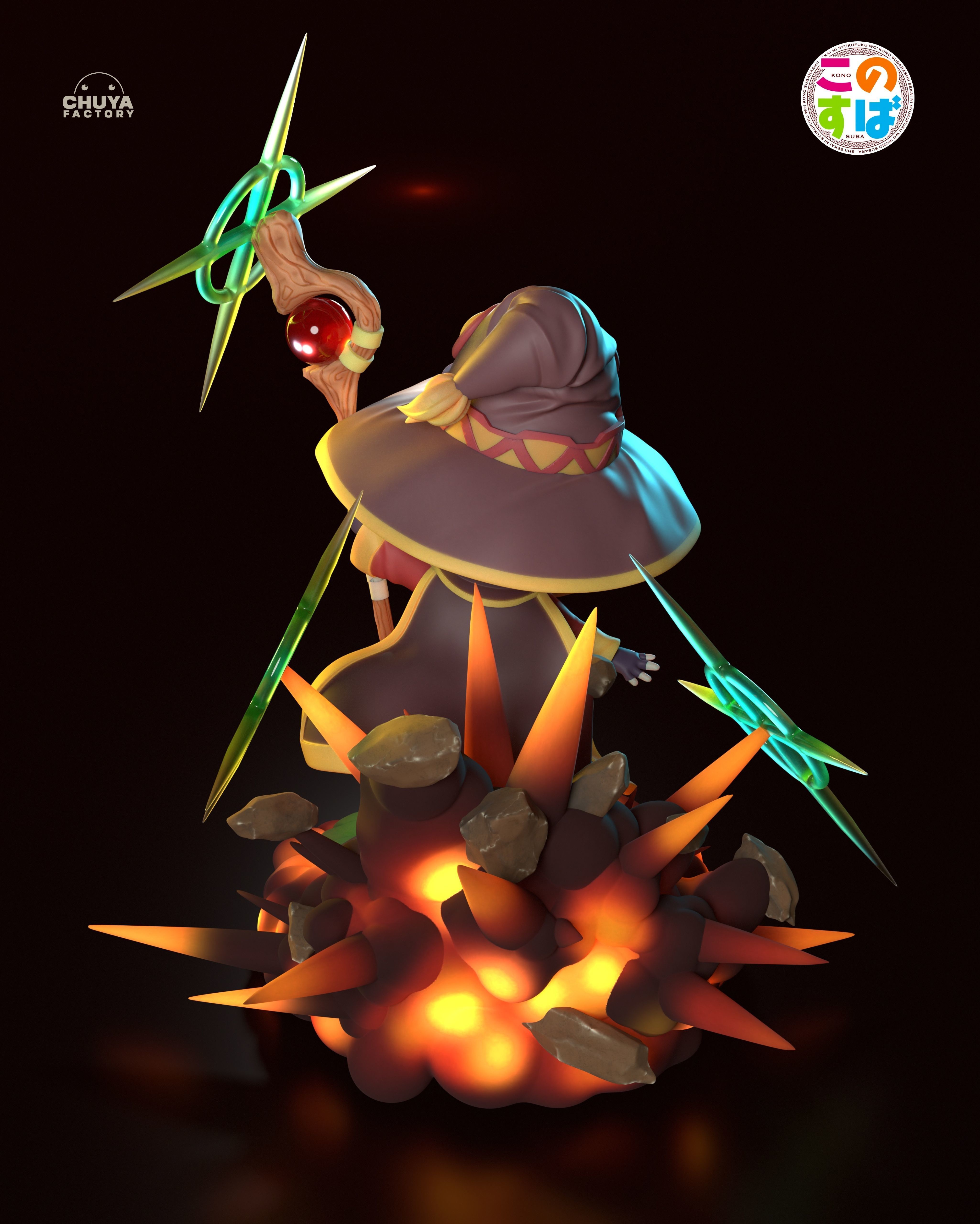 Megumin - Konosuba 3D print model_16