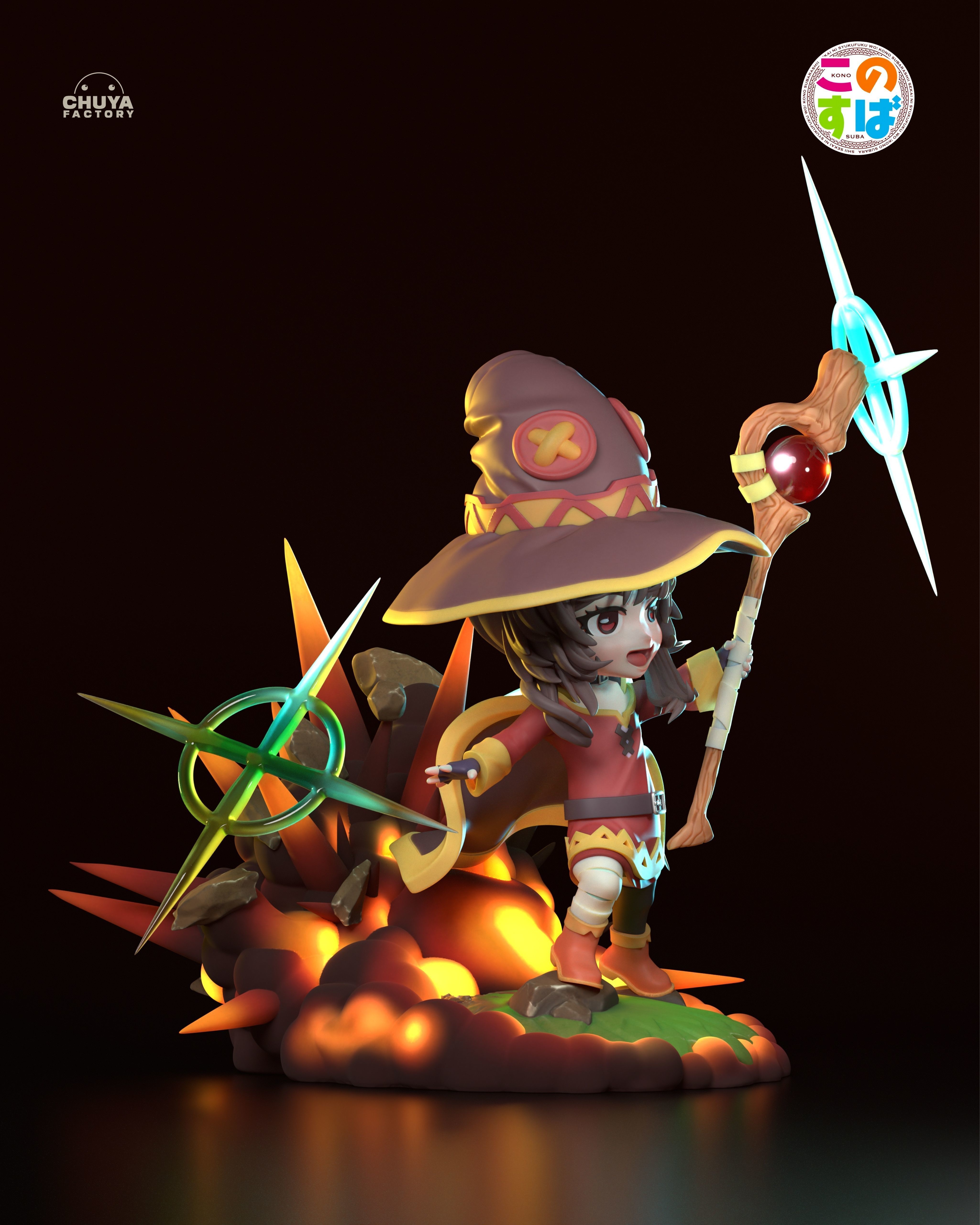 Megumin - Konosuba 3D print model_2
