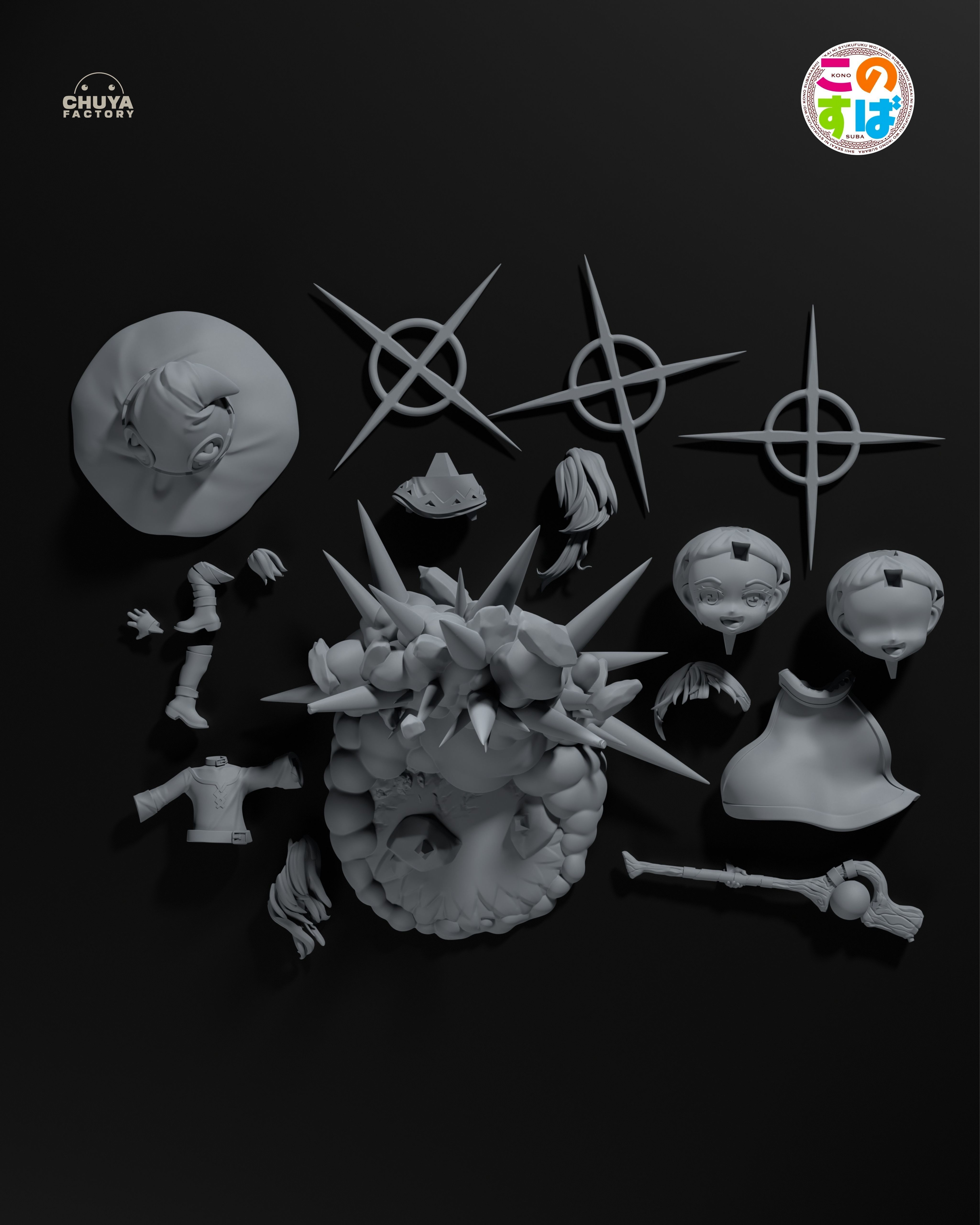 Megumin - Konosuba 3D print model_8