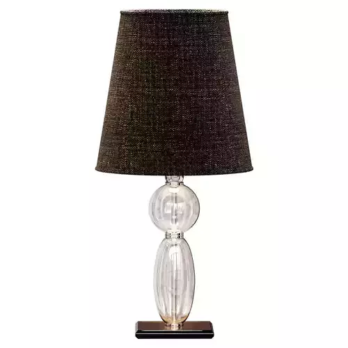 SOFFIO  Amber glass lamp 30x66