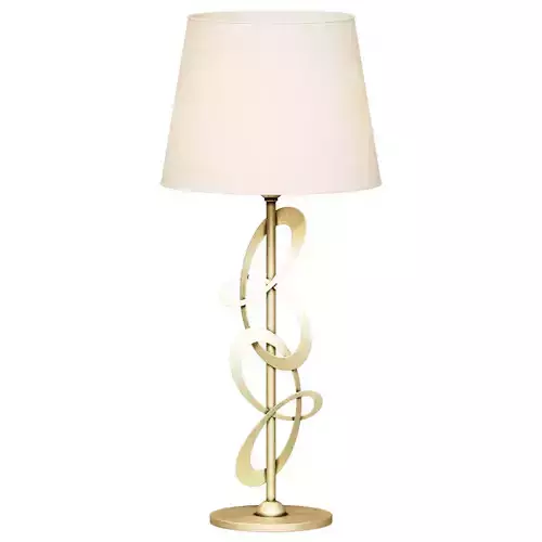 DECO BEDSIDE LAMP made of drawn flat-iron 25x59