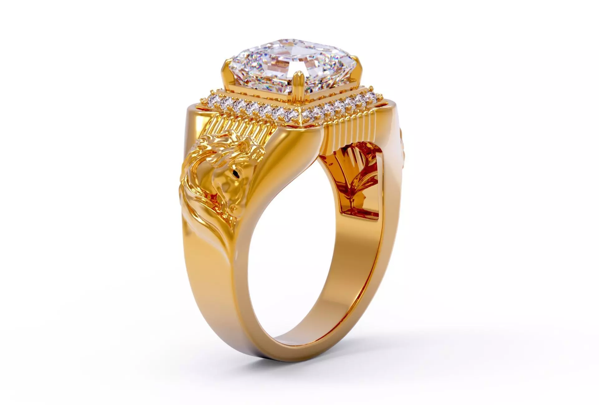 Thrilling horse ring Part 2 3D print model