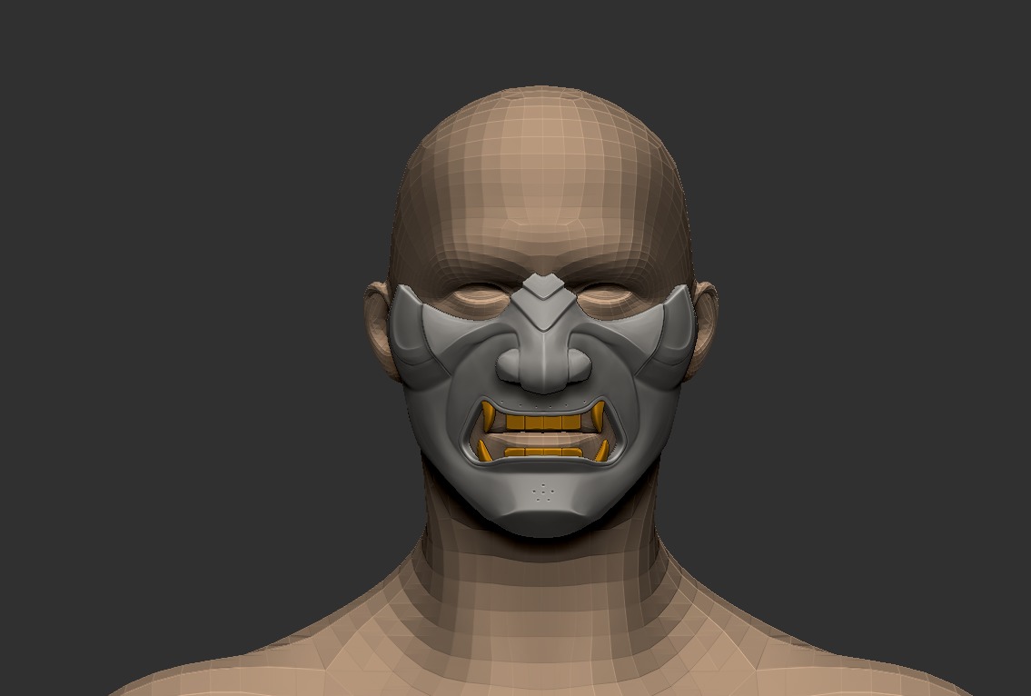 Ghost of Tsushima Low-poly 3D model_3