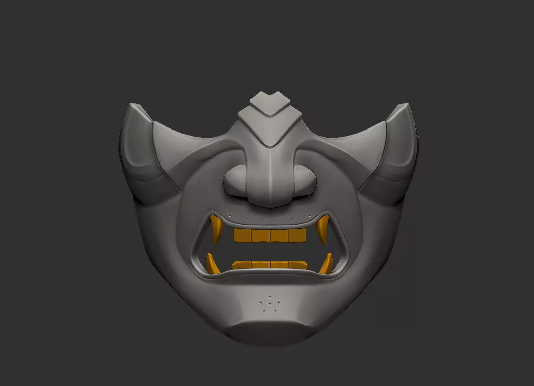 Ghost of Tsushima Low-poly 3D model_0