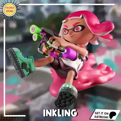 Inkling - Splatoon 2 3D print model
