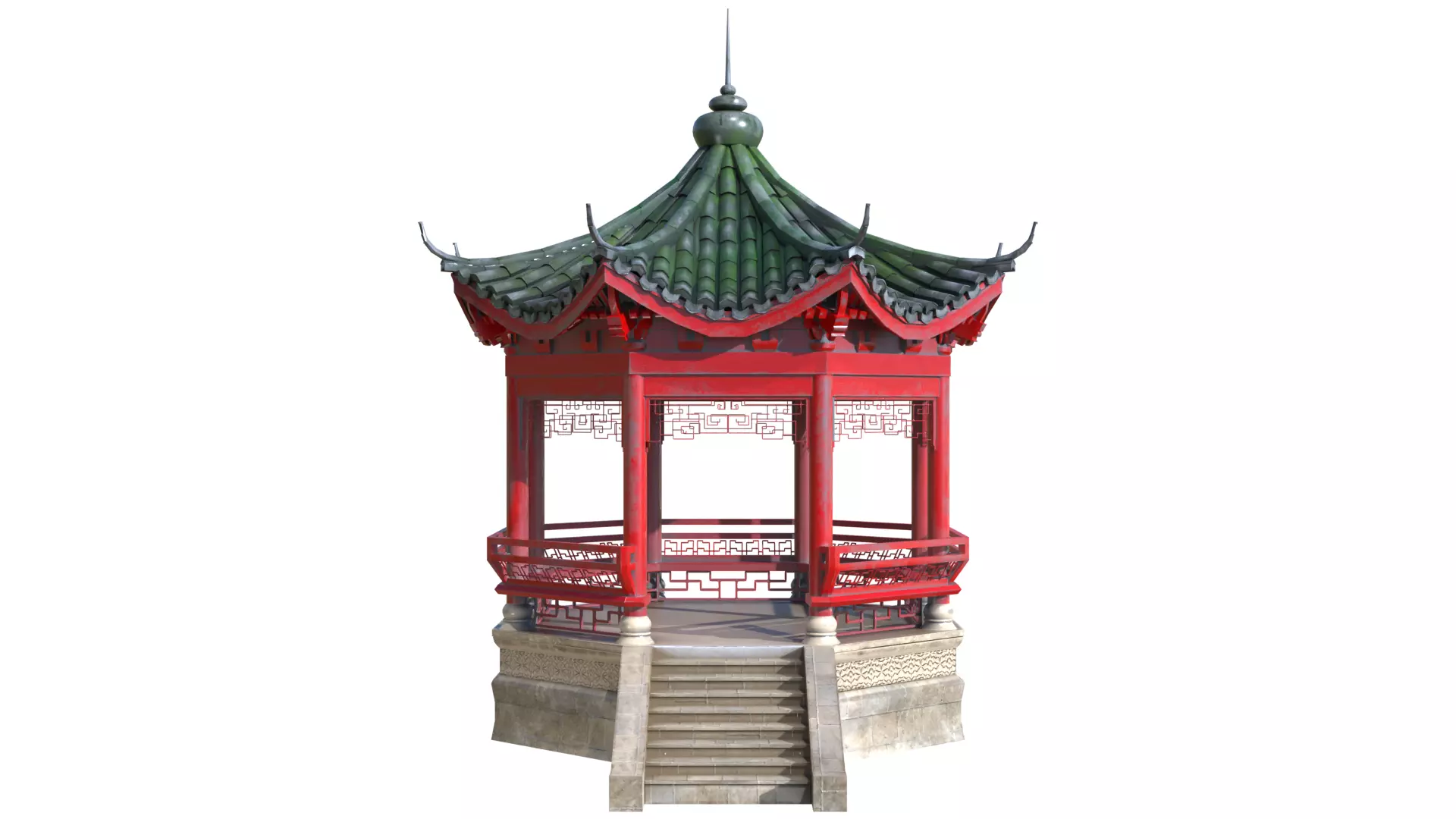 Pavilion 3D model_0