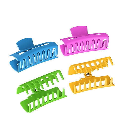 Modern Sleek Hair Clip 3D Model 3D model