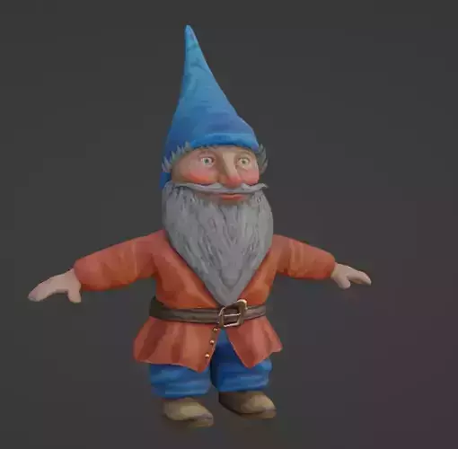 Genome Lowpoly AR Game Ready ready character