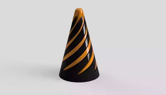 Spiral Fidget Cone - A Zen-Like Experience 3D print model