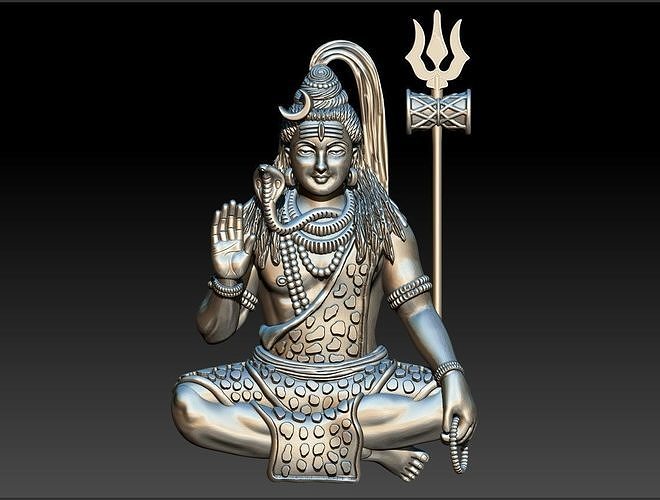 LORD SIVA PENDENT 3D print model 3D model