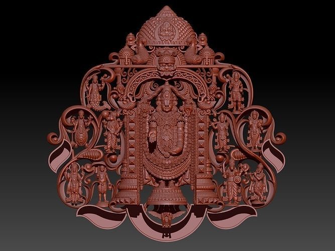 BALAJI PENDANT 3D MODEL  3D model
