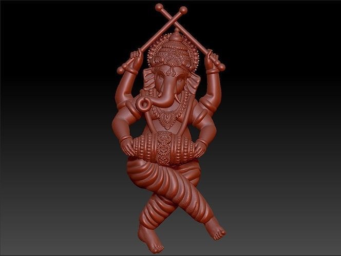 Ganesha Idol 3D Printable model  3D model