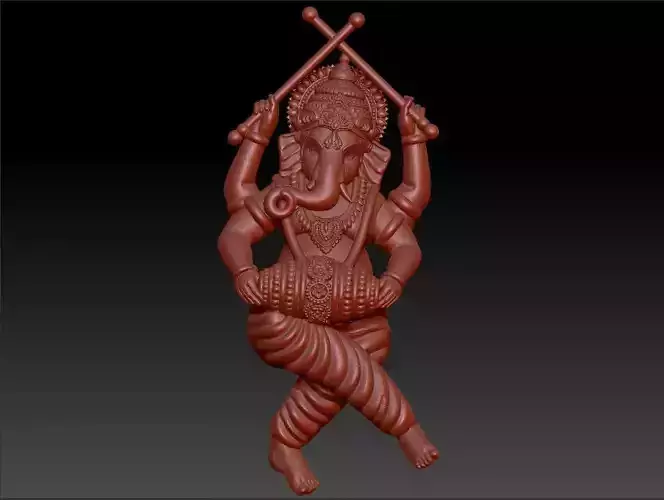 Ganesha Idol 3D Printable model 