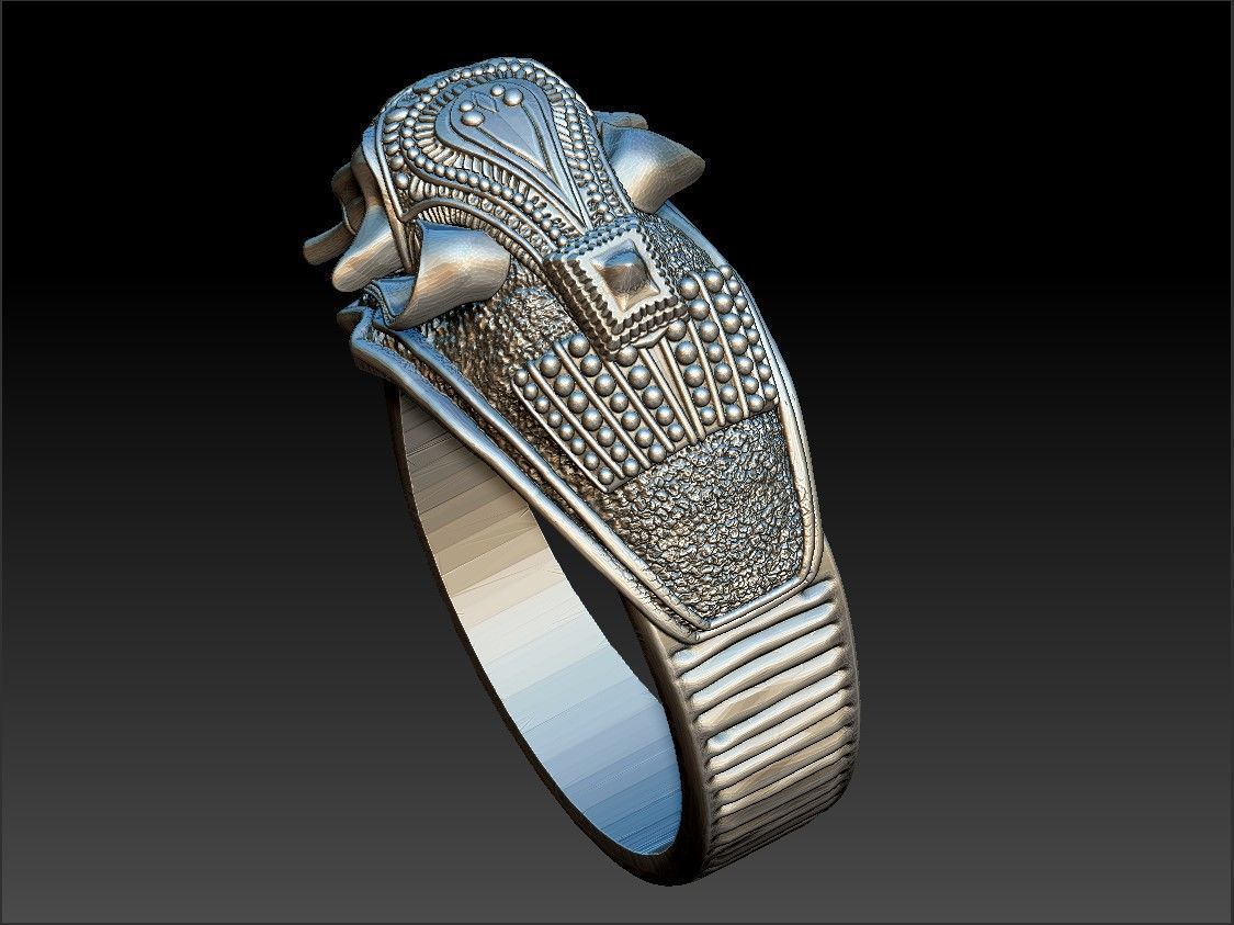 ELEPHANT RING 3D PRINT MODEL 3D model_4