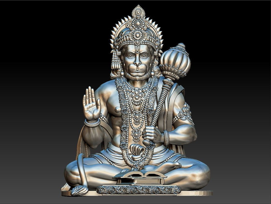 HANUMAN JI 3D PRINT MODEL 3D model