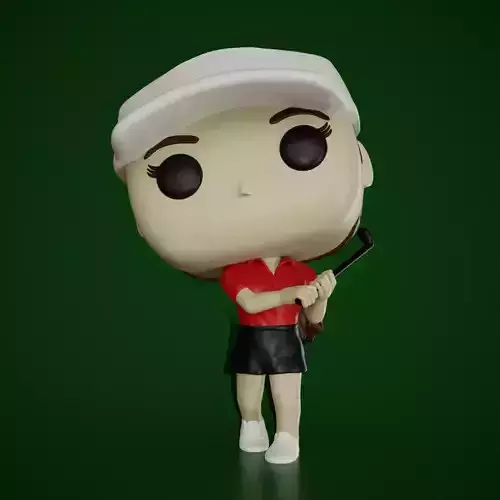 Golfista 3D print model