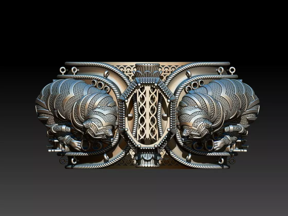 BENGAL BRACELET  3D print model_0