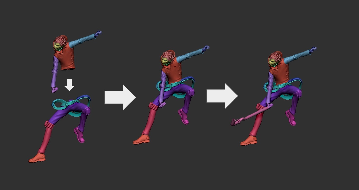 Ryuji Sakamoto - Skull - Persona 5 3D print model_11